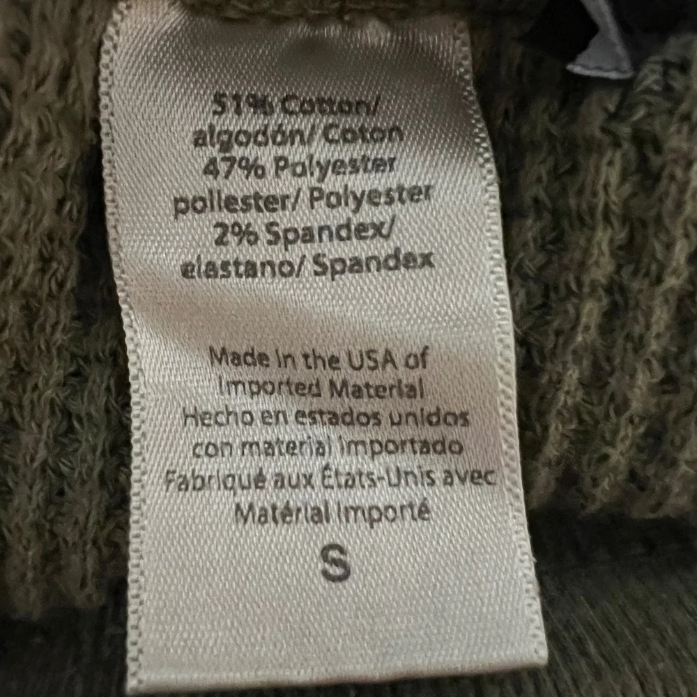 Beyond Yoga Weekend Sweatpant in Olive Size S Weekender‎ Pant Waffle Knit NWT